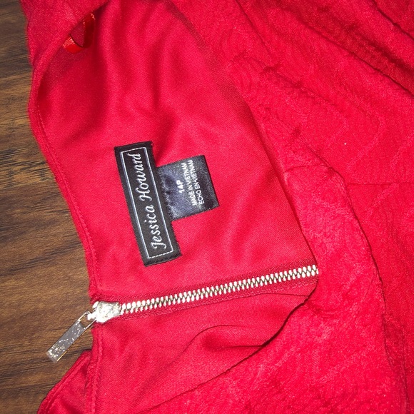 Size 14 P Jessica Howard red dress - Picture 3 of 3